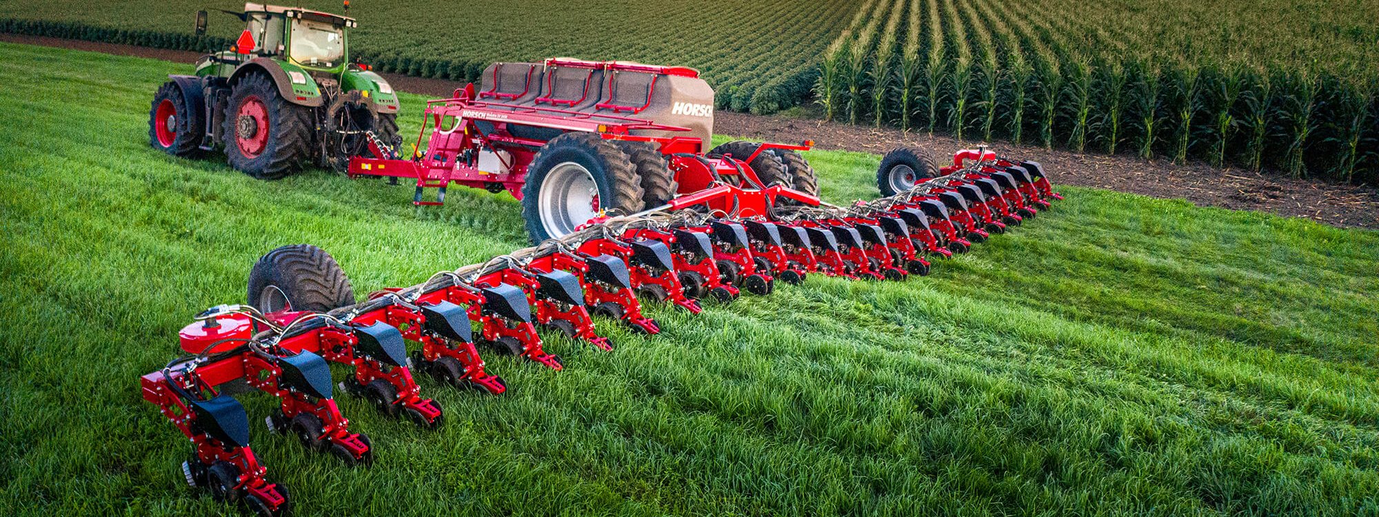 The Maestro SV provides the most standard factory installed options of any planter today. 